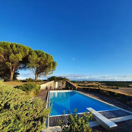 Casa de Férias Maison De 14 Pers, 6 Chambres, Piscine Avec Vue Panoramique D'exception, Pour Ponts Et Saint-Martial-de-Mirambeau